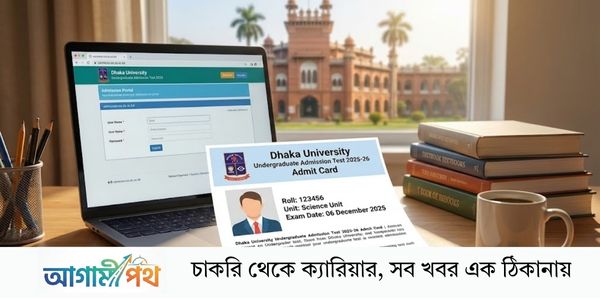 ঢাবি ভর্তি প্রবেশপত্র প্রকাশ